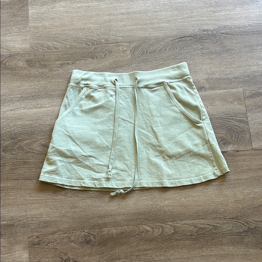 Brandy Melville Green Midi Skirt